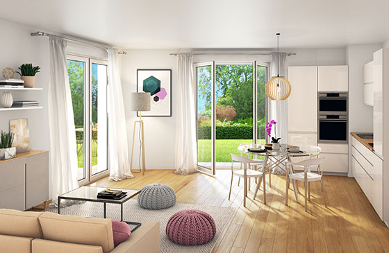 Programme immobilier neuf Magnifi'Sens à Sainte-Geneviève des Bois (91), trouver un appartement neuf en Essonne