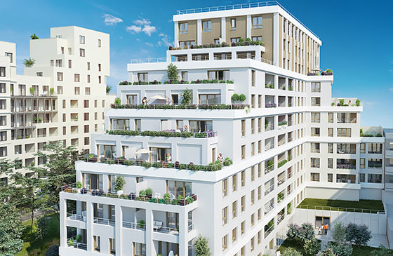 Programme immobilier neuf à Rosny-sous-Bois (93), trouver un appartement neuf en seine-saint-denis
