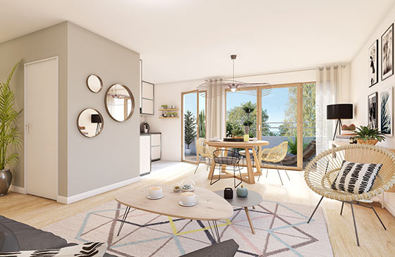 Programme immobilier neuf à Rosny-sous-Bois (93), trouver un appartement neuf en seine-saint-denis