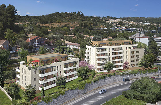 programme immobilier neuf les collines de loubets - Kaufman & Broad