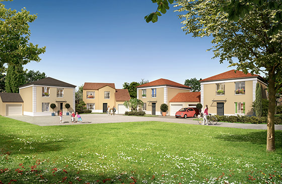 Programme immobilier neuf à Bruyeres-sur-Oise (95), acheter un appartement neuf en Ile-de-France