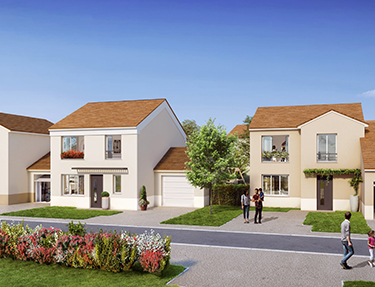 Programme immobilier neuf Les Pavillons de l'Ormeteau - Kaufman & Broad