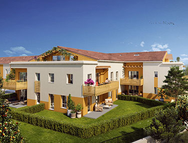 Programme immobilier neuf Les Jardis des Aubépines à Draguignan (83), trouver un appartement neuf dans le Var