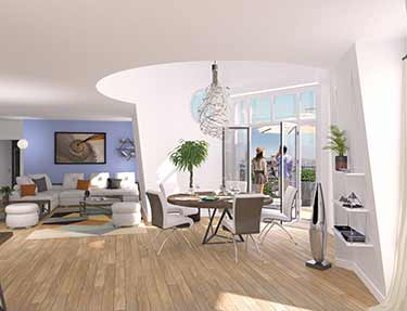 Programme immobilier neuf Apogée à Puteaux (92), trouver un appartement neuf en Hauts-de-Seine
