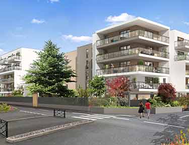 Programme immobilier neuf Vues d'ici à Thonon-les-Bains (74), trouver un appartement neuf dans en Auvergne-Rhône-Alpes