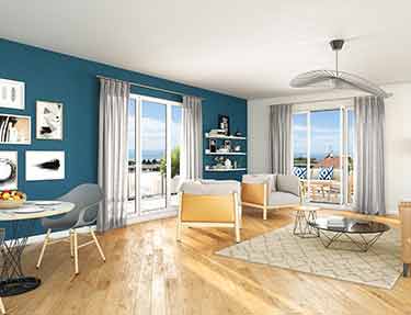 Programme immobilier neuf Vues d'ici à Thonon-les-Bains (74), trouver un appartement neuf dans en Auvergne-Rhône-Alpes