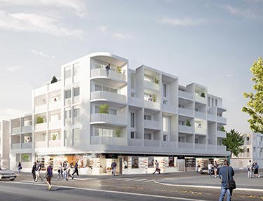 Programme immobilier neuf Cap Large à Dunkerque (59), trouver un appartement neuf en Hauts de France