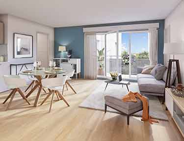 Programme immobilier neuf Cap Large à Dunkerque (59), trouver un appartement neuf en Hauts de France