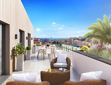 Programme immobilier neuf Val d'or à Menton (06), trouver un appartement neuf en Alpes-Maritimes
