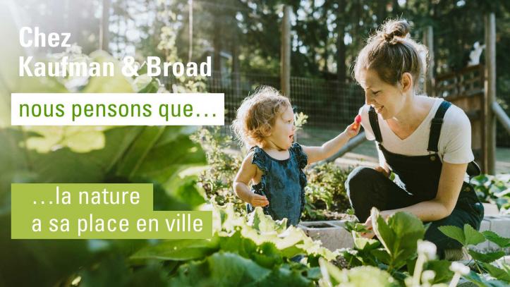 Un cadre de vie plus naturel | Kaufman & Broad