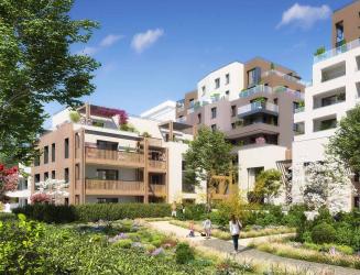 Programme immobilier neuf Les Jardins d'Enghien à Colombes | Kaufman & Broad